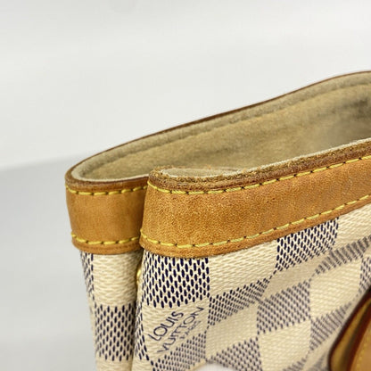 Louis Vuitton Tote Damier Azur Hampstead MM White — view 9