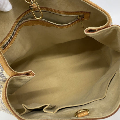 Louis Vuitton Tote Damier Azur Hampstead MM White — view 4