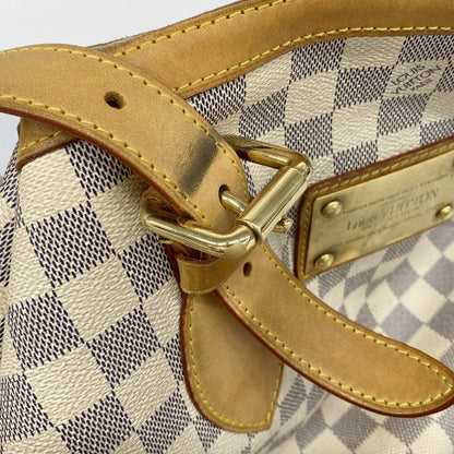 Louis Vuitton Tote Damier Azur Hampstead MM White — view 8