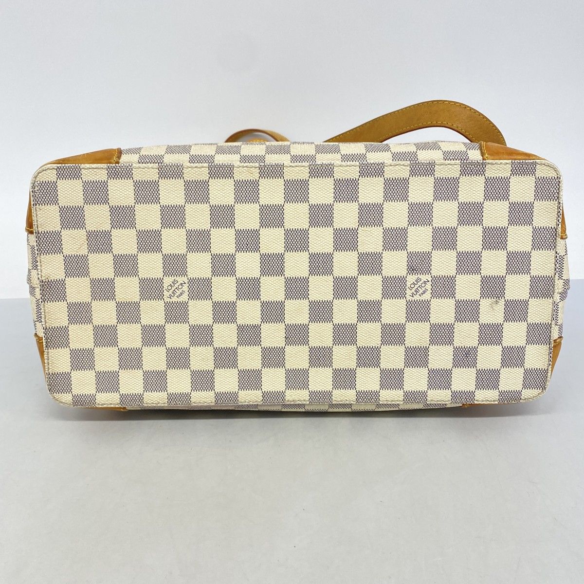 Louis Vuitton Tote Damier Azur Hampstead MM White — view 3