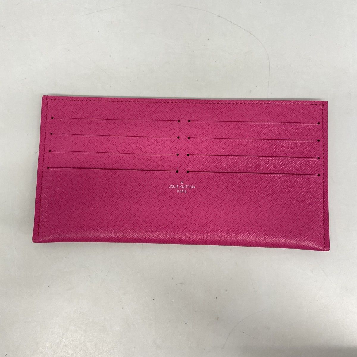 Louis Vuitton Shoulder Wallet Epi Pochette Felicie Noir Hot Pink Cles — view 9