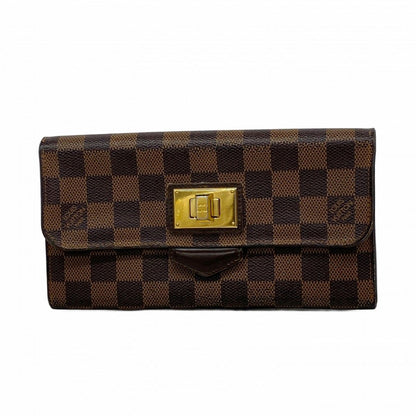 Louis Vuitton Wallet Damier Portefeuille Rosebery Ebene