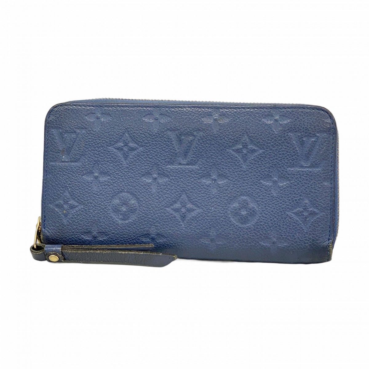 Louis Vuitton Wallet Monogram Empreinte Zippy Denim Ankle