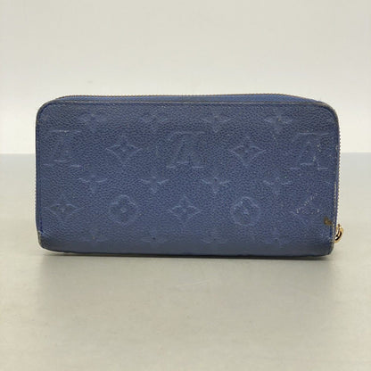 Louis Vuitton Wallet Monogram Empreinte Zippy Denim Ankle — view 9