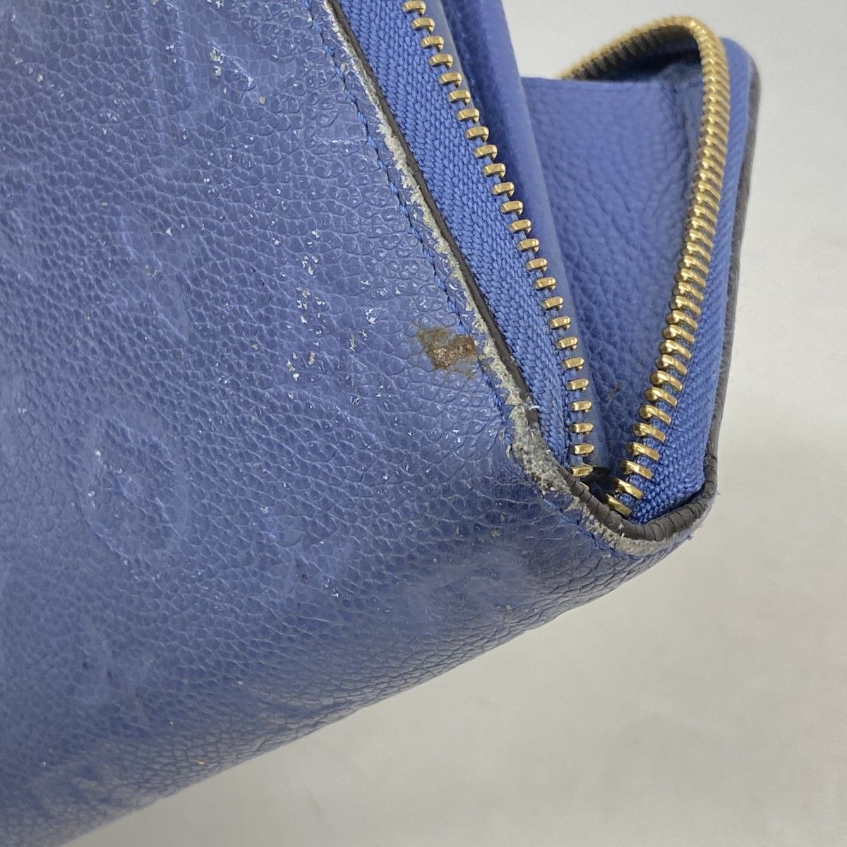 Louis Vuitton Wallet Monogram Empreinte Zippy Denim Ankle — view 5