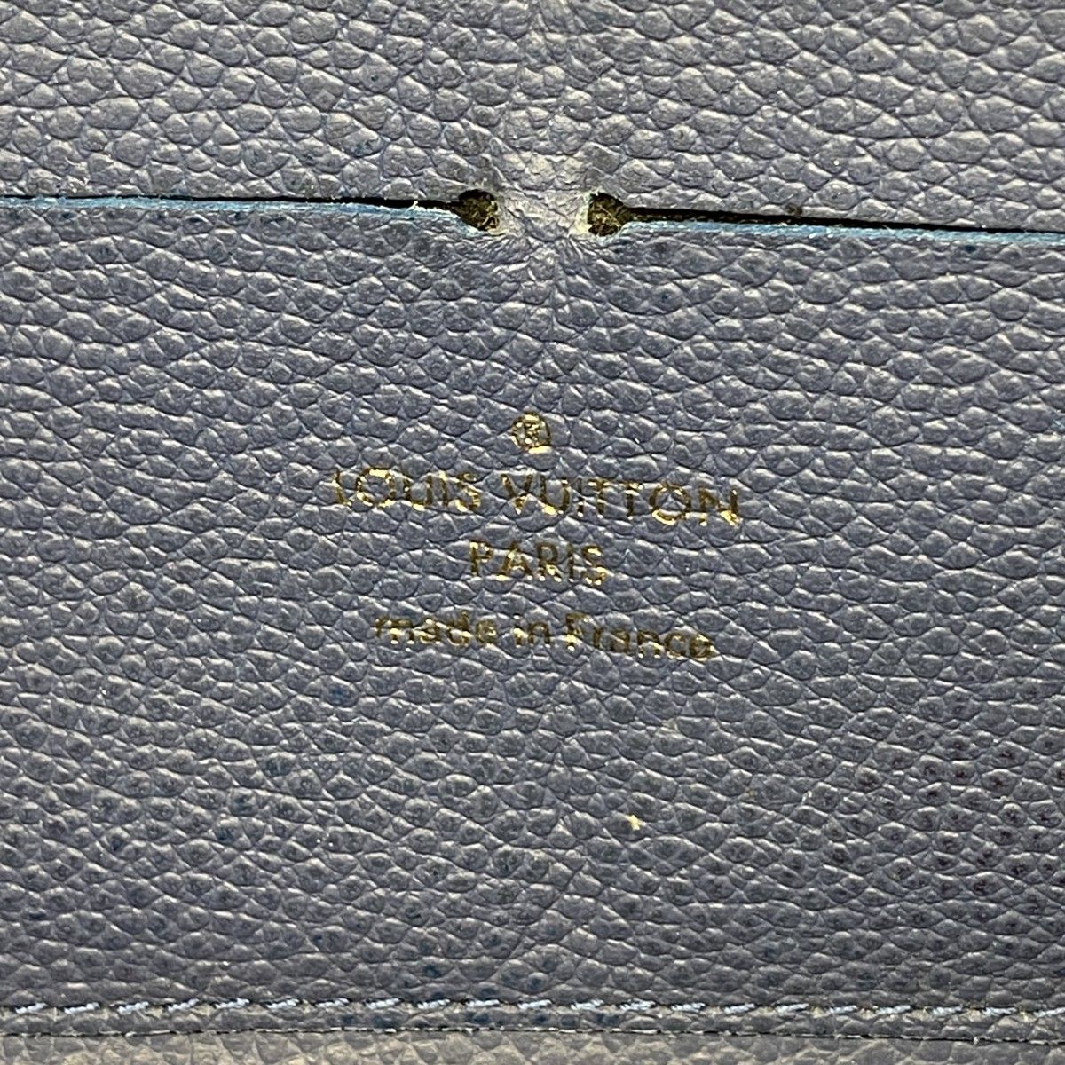 Louis Vuitton Wallet Monogram Empreinte Zippy Denim Ankle — view 4