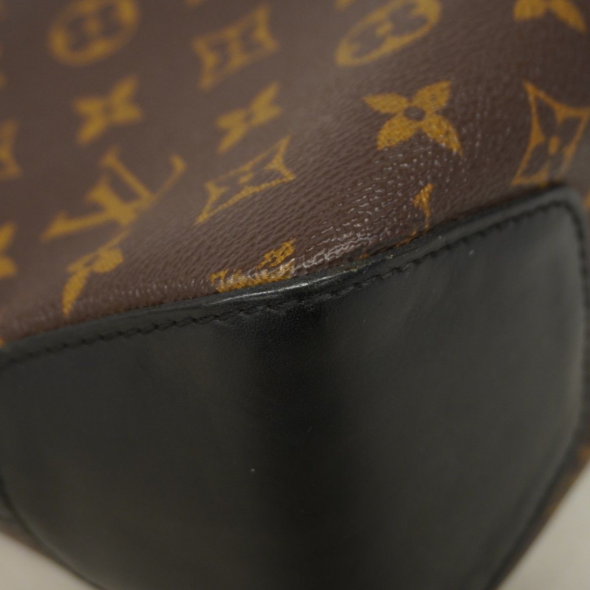 Louis Vuitton Shoulder Bag Monogram Macassar Torres PM Brown — view 7