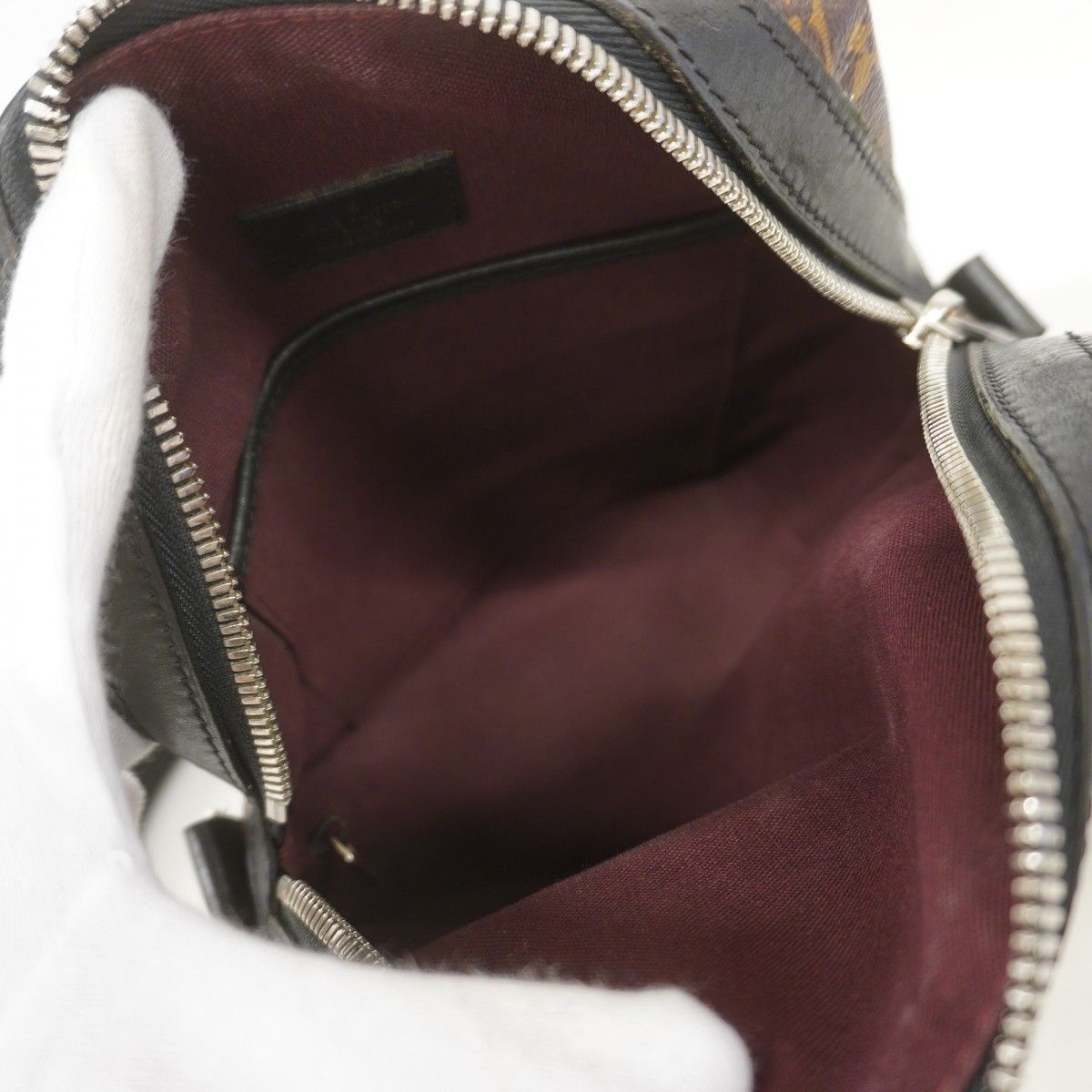 Louis Vuitton Shoulder Bag Monogram Macassar Torres PM Brown — view 4