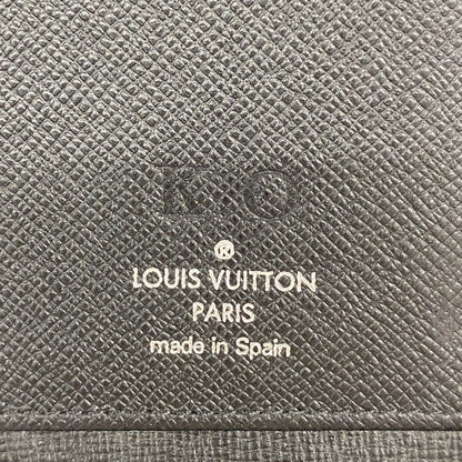 Louis Vuitton Wallet Damier Graphite Zippy Vertical Black Gray — view 4