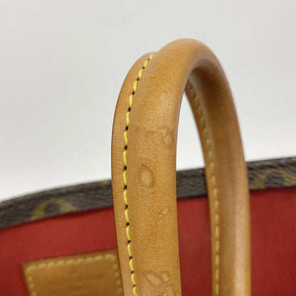 Louis Vuitton Handbag Monogram Sac Plat PM Brown 2-Way Bag — view 8