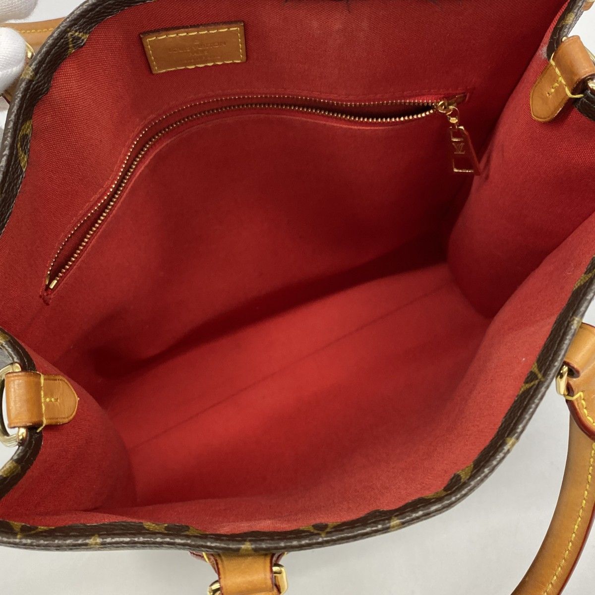 Louis Vuitton Handbag Monogram Sac Plat PM Brown 2-Way Bag — view 4