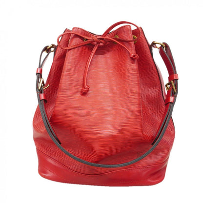 Louis Vuitton Shoulder Bag Epi Noe Castilian Red