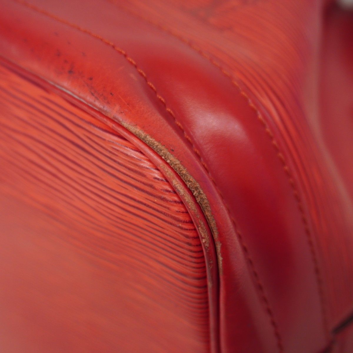 Louis Vuitton Shoulder Bag Epi Noe Castilian Red — view 6