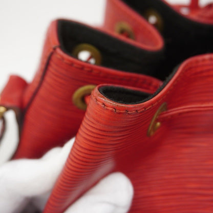 Louis Vuitton Shoulder Bag Epi Noe Castilian Red — view 7