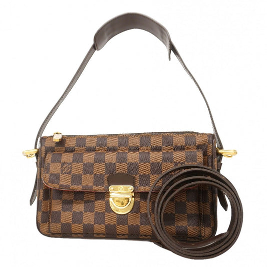 Louis Vuitton Shoulder Bag Damier Ravello GM Ebene