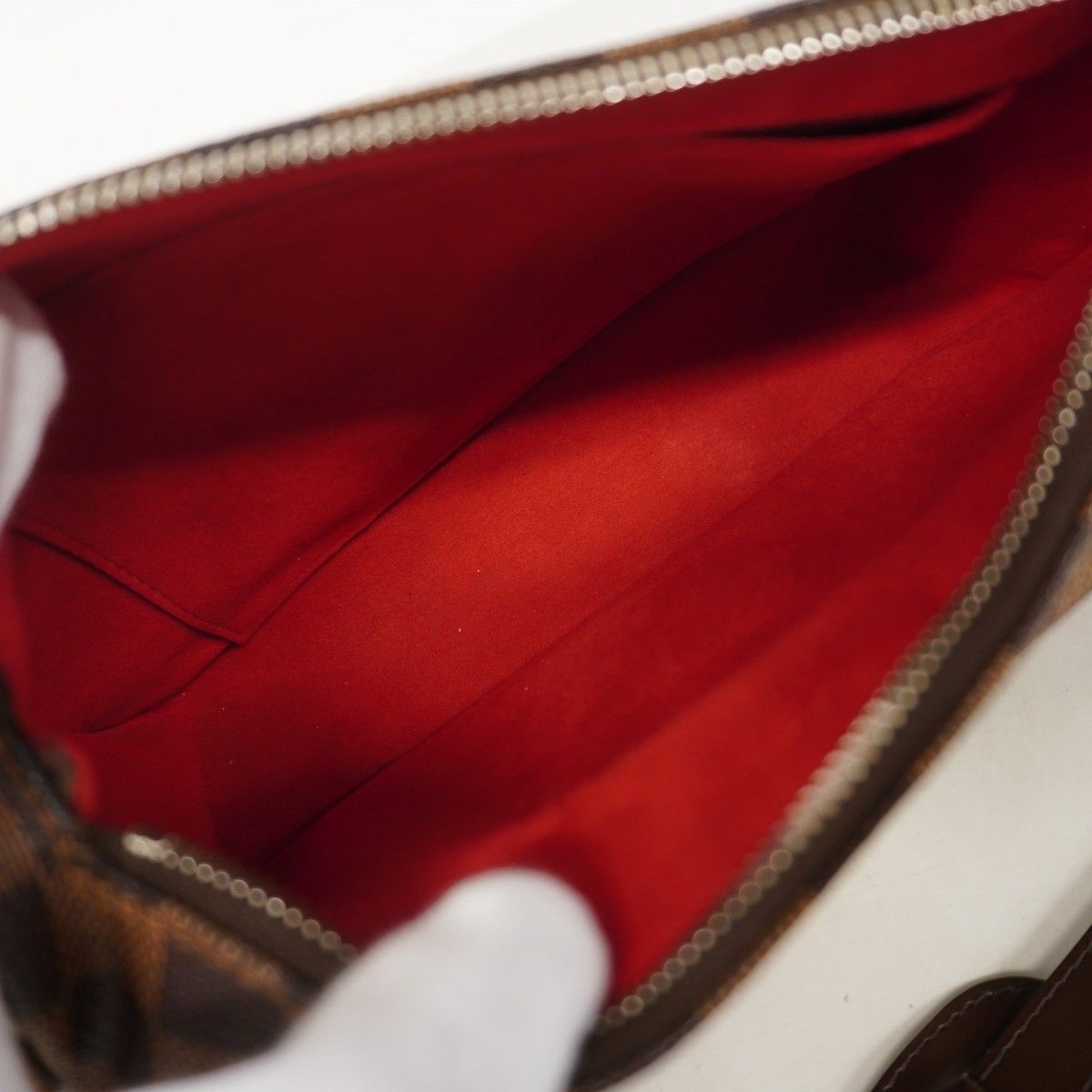 Louis Vuitton Shoulder Bag Damier Ravello GM Ebene — view 4