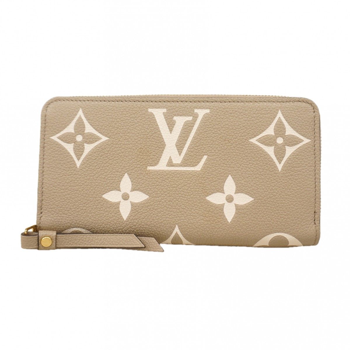 Louis Vuitton Wallet Monogram Empreinte Bicolor Zippy Tourtler Cles