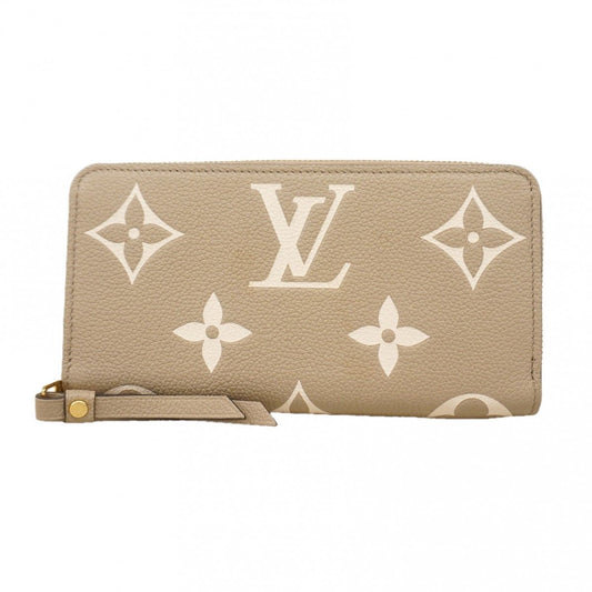 Louis Vuitton Wallet Monogram Empreinte Bicolor Zippy Tourtler Cles