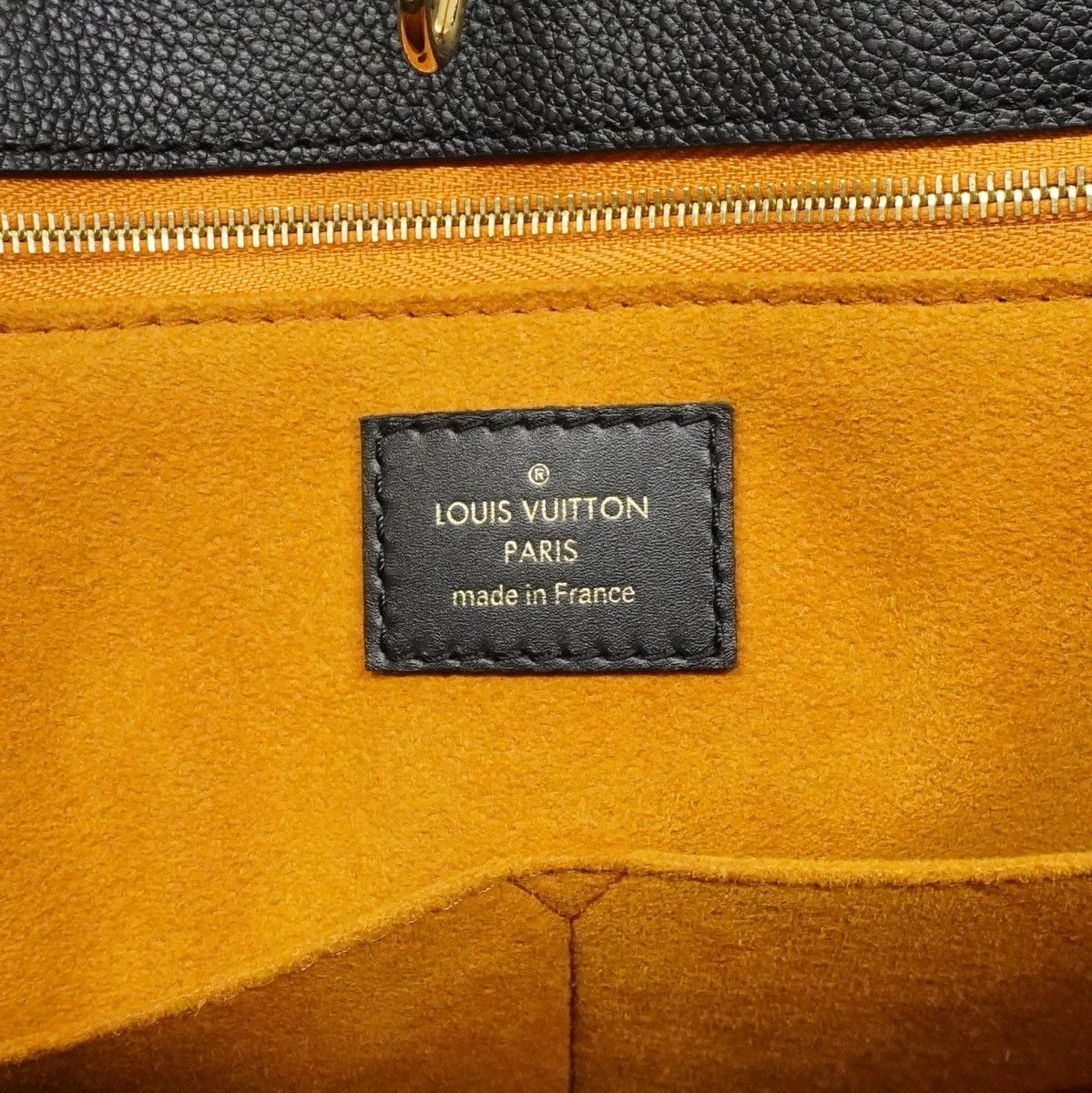 Louis Vuitton Tote Monogram Empreinte On The Go GM Noir 2-Way — view 5