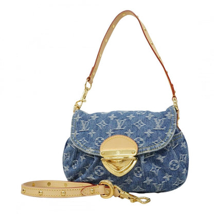 Louis Vuitton Handbag Monogram Denim Sunset Blue 2-Way Bag
