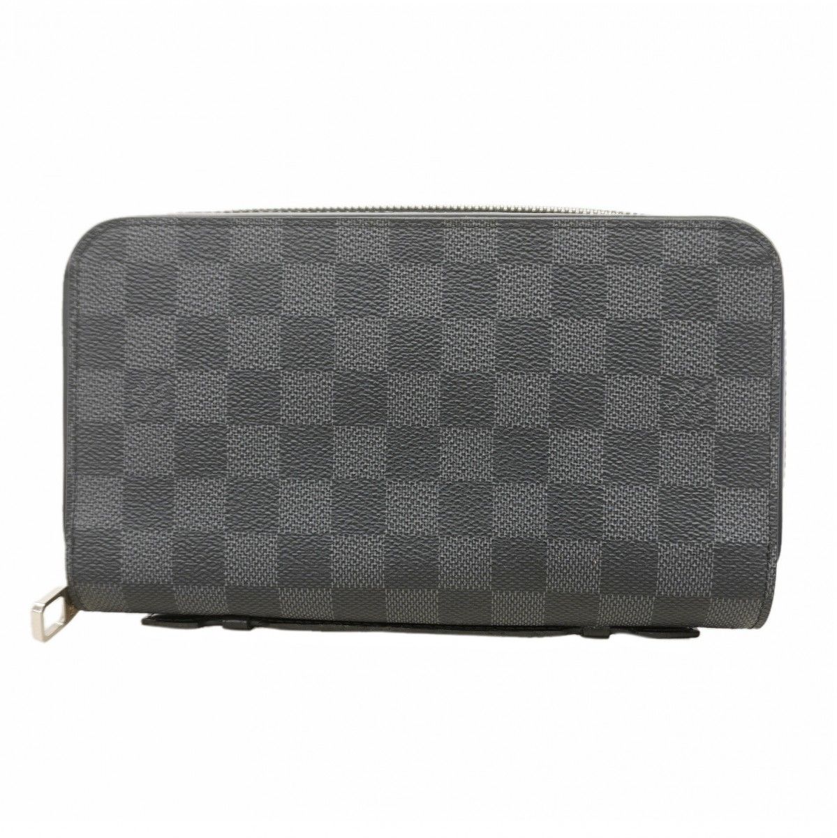 Louis Vuitton Wallet Damier Graphite Zippy XL Black Gray