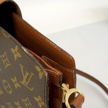 Louis Vuitton Shoulder Bag Monogram Courcel Brown — view 7