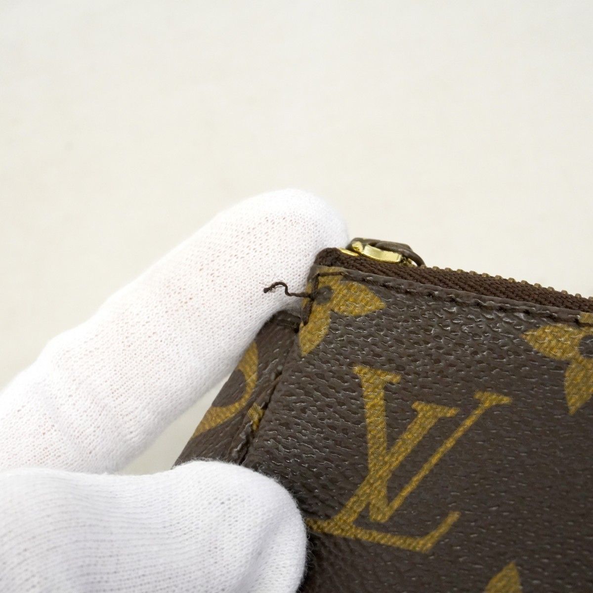 Louis Vuitton Pouch Monogram Pochette Brown — view 6