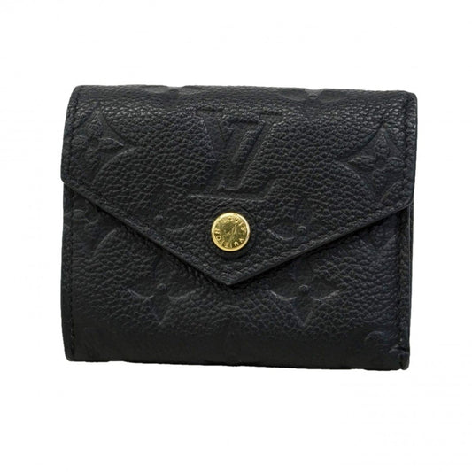 Louis Vuitton Trifold Wallet Monogram Empreinte Portefeuille Zoe Noir