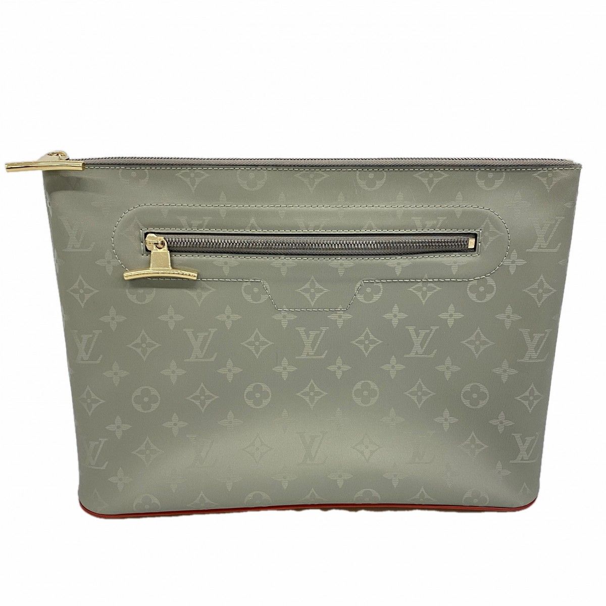 Louis Vuitton Clutch Monogram Titanium Pochette Cosmos Gray