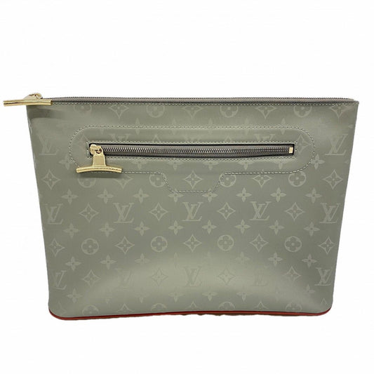 Louis Vuitton Clutch Monogram Titanium Pochette Cosmos Gray
