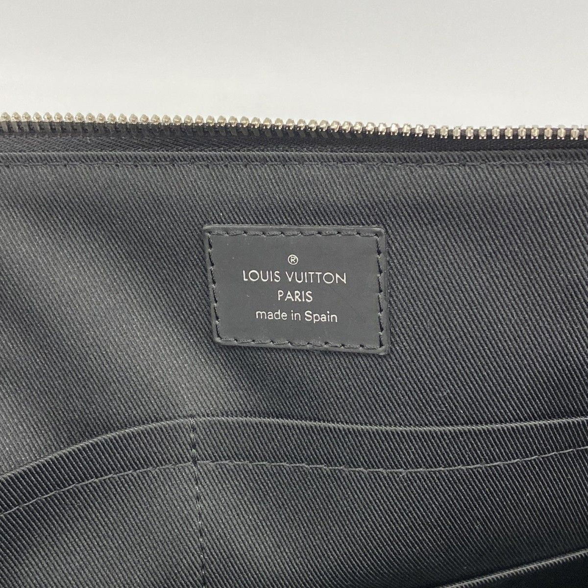 Louis Vuitton Business Bag Damier Graphite Pdj Porte Documents Ju NM Black — view 5