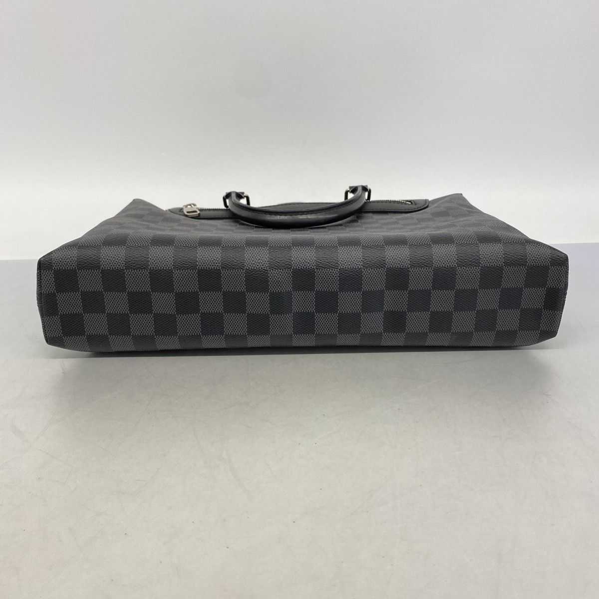 Louis Vuitton Business Bag Damier Graphite Pdj Porte Documents Ju NM Black — view 3
