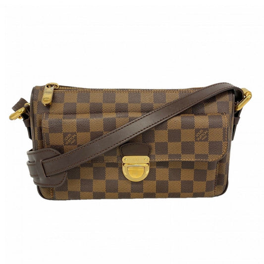 Louis Vuitton Shoulder Bag Damier Ravello GM Ebene