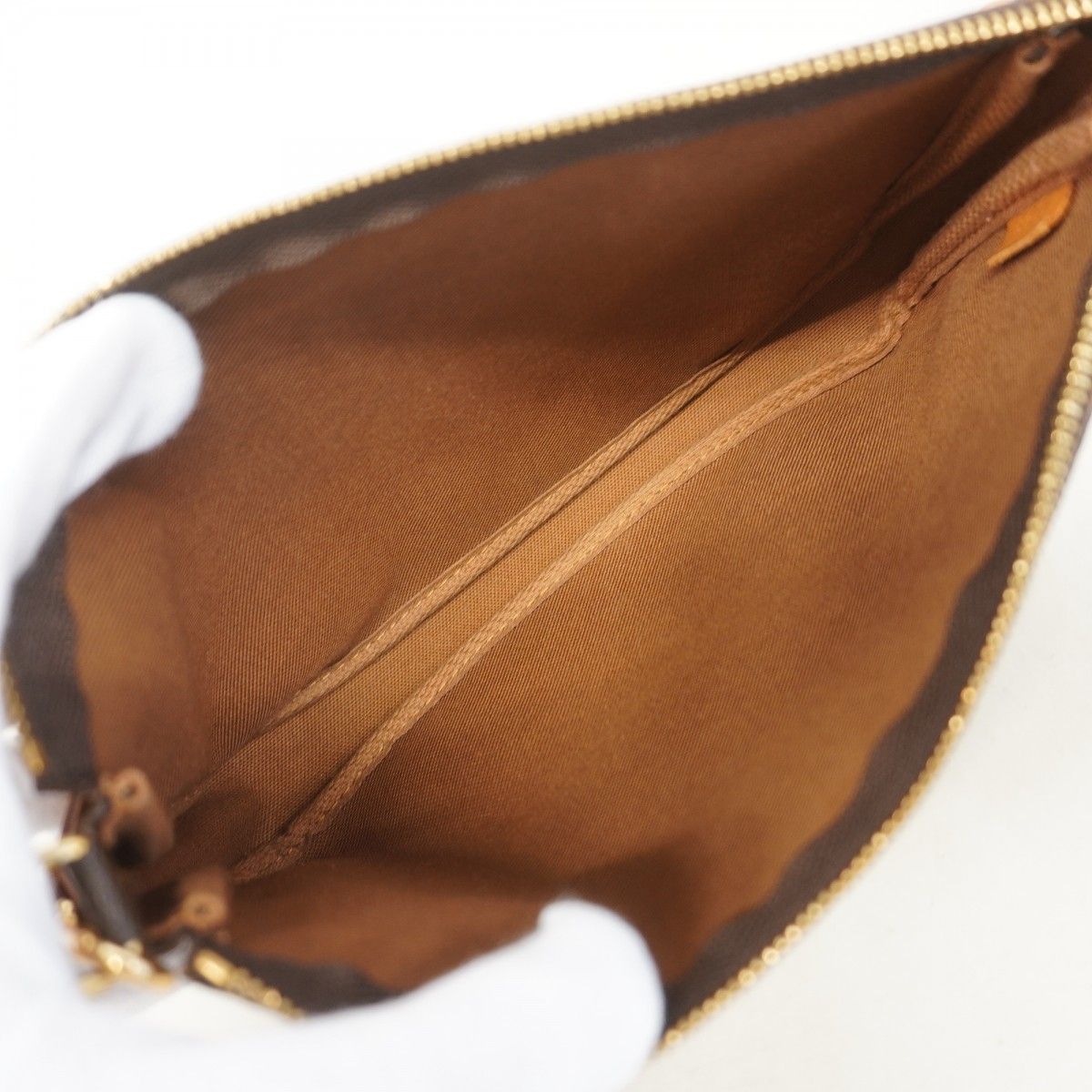 Louis Vuitton Pouch Monogram Pochette Brown — view 4