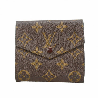 Louis Vuitton Trifold Wallet Monogram Porte-Monnaie Billets Cult Cles Brown