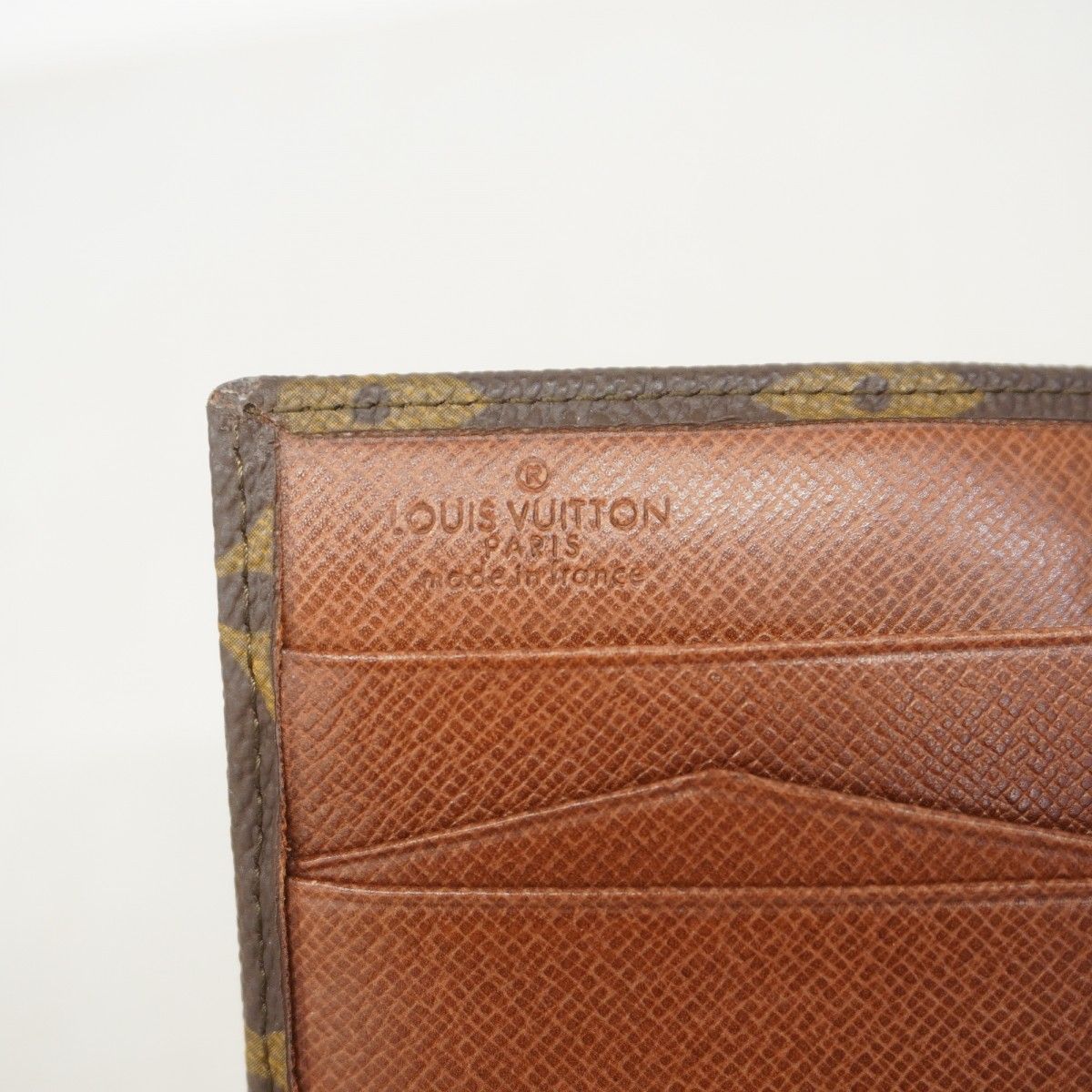 Louis Vuitton Trifold Wallet Monogram Porte-Monnaie Billets Cult Cles Brown — view 4