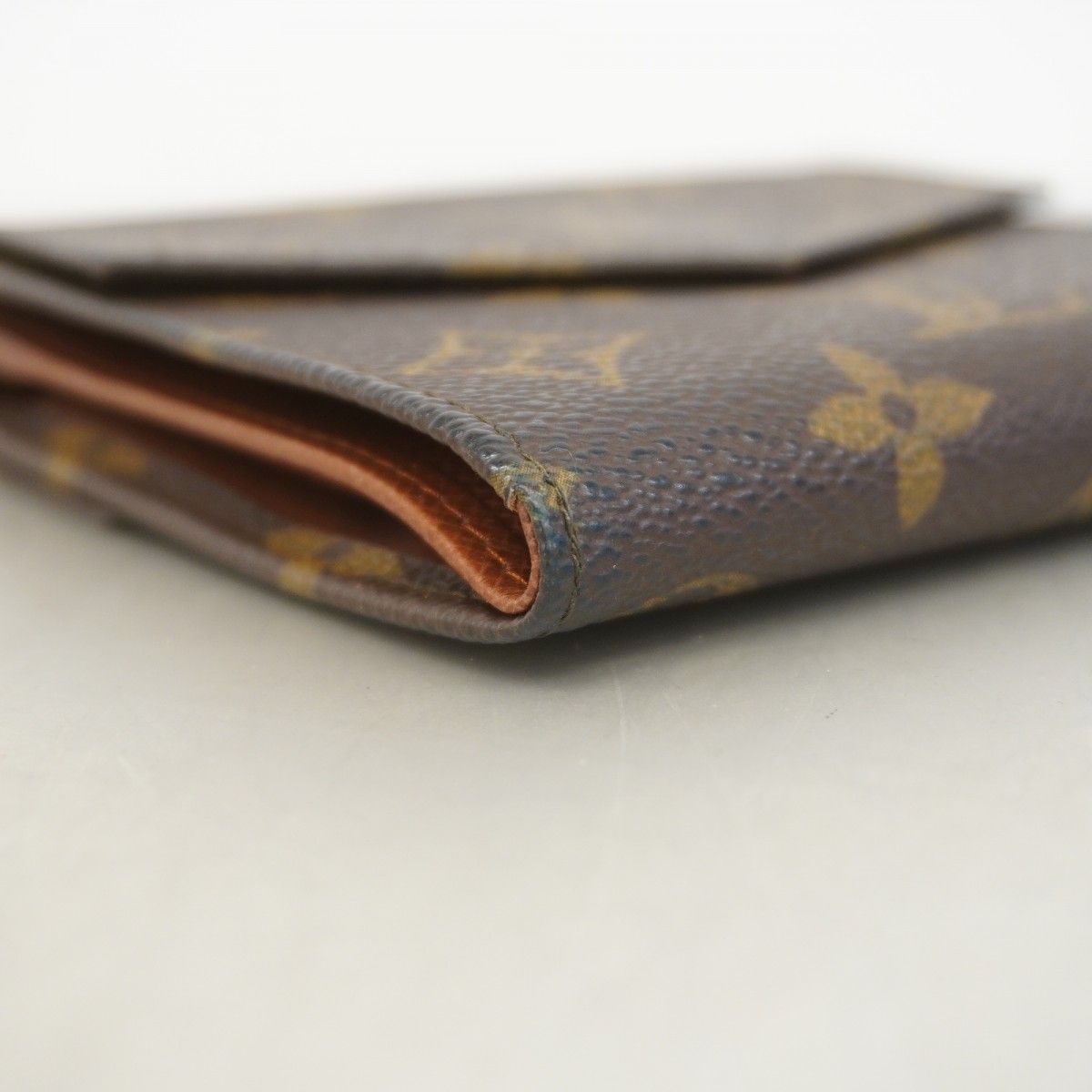 Louis Vuitton Trifold Wallet Monogram Porte-Monnaie Billets Cult Cles Brown — view 6
