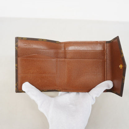Louis Vuitton Trifold Wallet Monogram Porte-Monnaie Billets Cult Cles Brown — view 3
