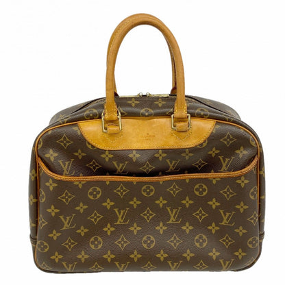 Louis Vuitton Handbag Monogram Deauville Brown