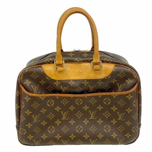 Louis Vuitton Handbag Monogram Deauville Brown