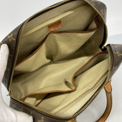 Louis Vuitton Handbag Monogram Deauville Brown — view 4