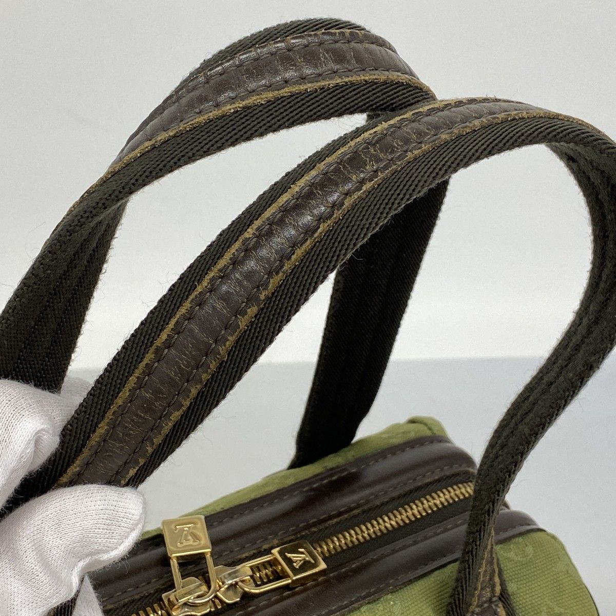 Louis Vuitton Handbag Monogram Mini Josephine PM Khaki — view 8