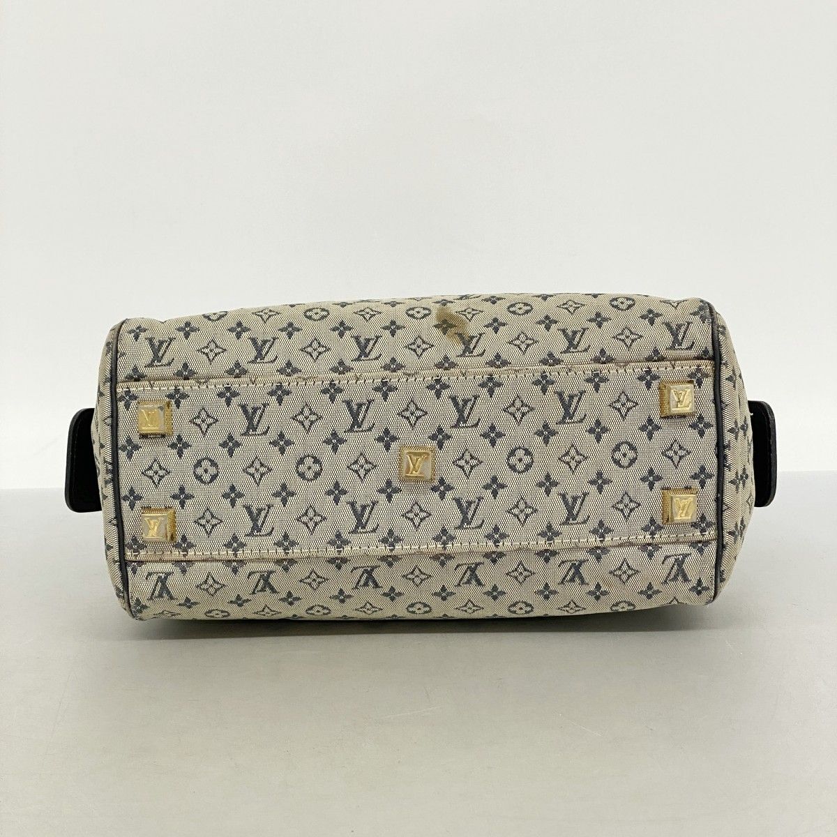 Louis Vuitton Handbag Monogram Mini Josephine PM Blue — view 3