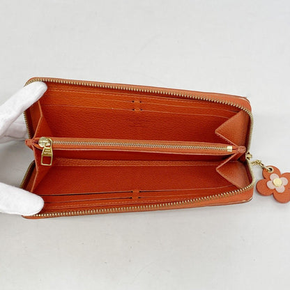 Louis Vuitton Wallet Monogram Empreinte Portefeuille Clemence Flower Charm Rose — view 3