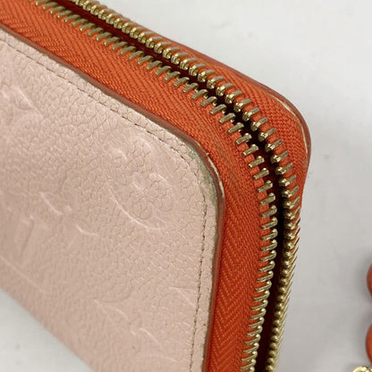 Louis Vuitton Wallet Monogram Empreinte Portefeuille Clemence Flower Charm Rose — view 6