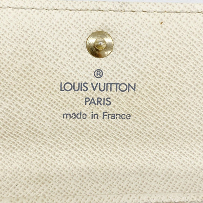 Louis Vuitton Key Case Damier Azur Multicles 4 White Key Holder — view 4
