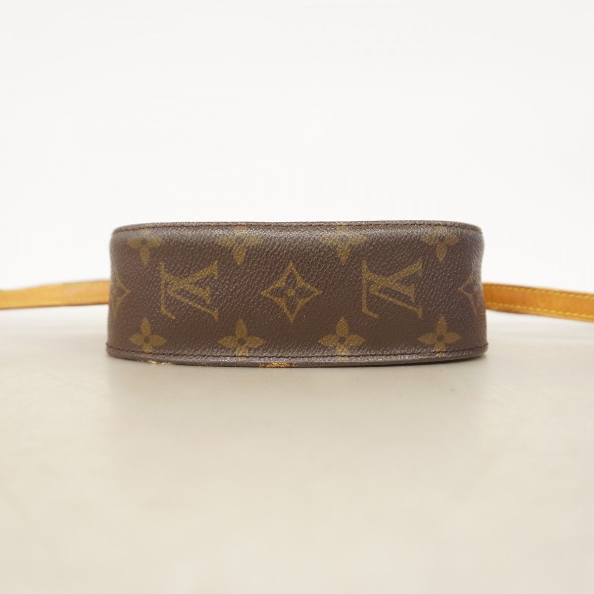 Louis Vuitton Shoulder Bag Monogram Mini Saint Cloud Brown — view 3