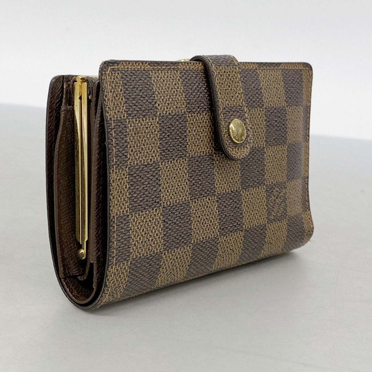 Louis Vuitton Wallet Damier Porte-Monnaie Viennois Ebene — view 8
