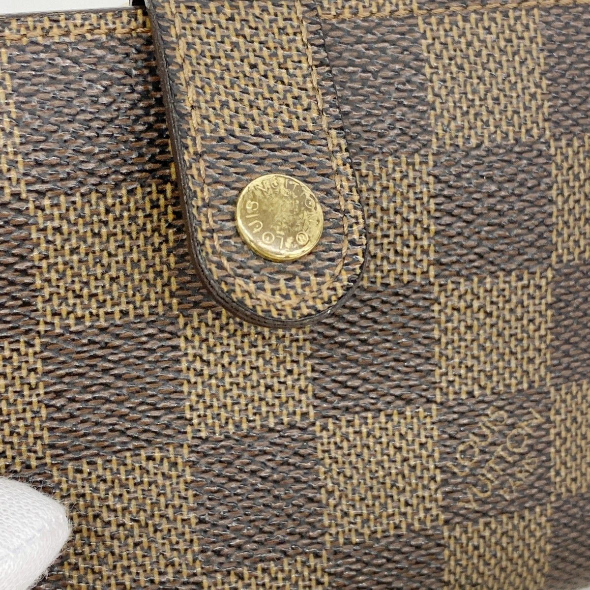Louis Vuitton Wallet Damier Porte-Monnaie Viennois Ebene — view 7