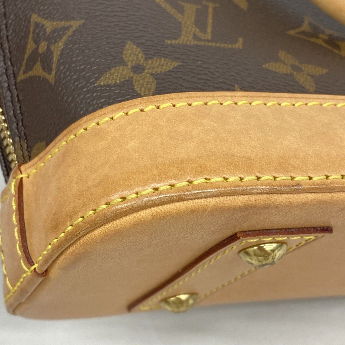 Louis Vuitton Handbag Monogram Alma BB Brown 2-Way Bag — view 6